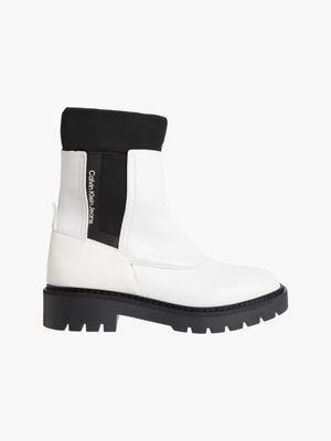 Recyclen Geschiktheid Reageer Leather Chelsea Boots Calvin Klein® | YW0YW00735YAF