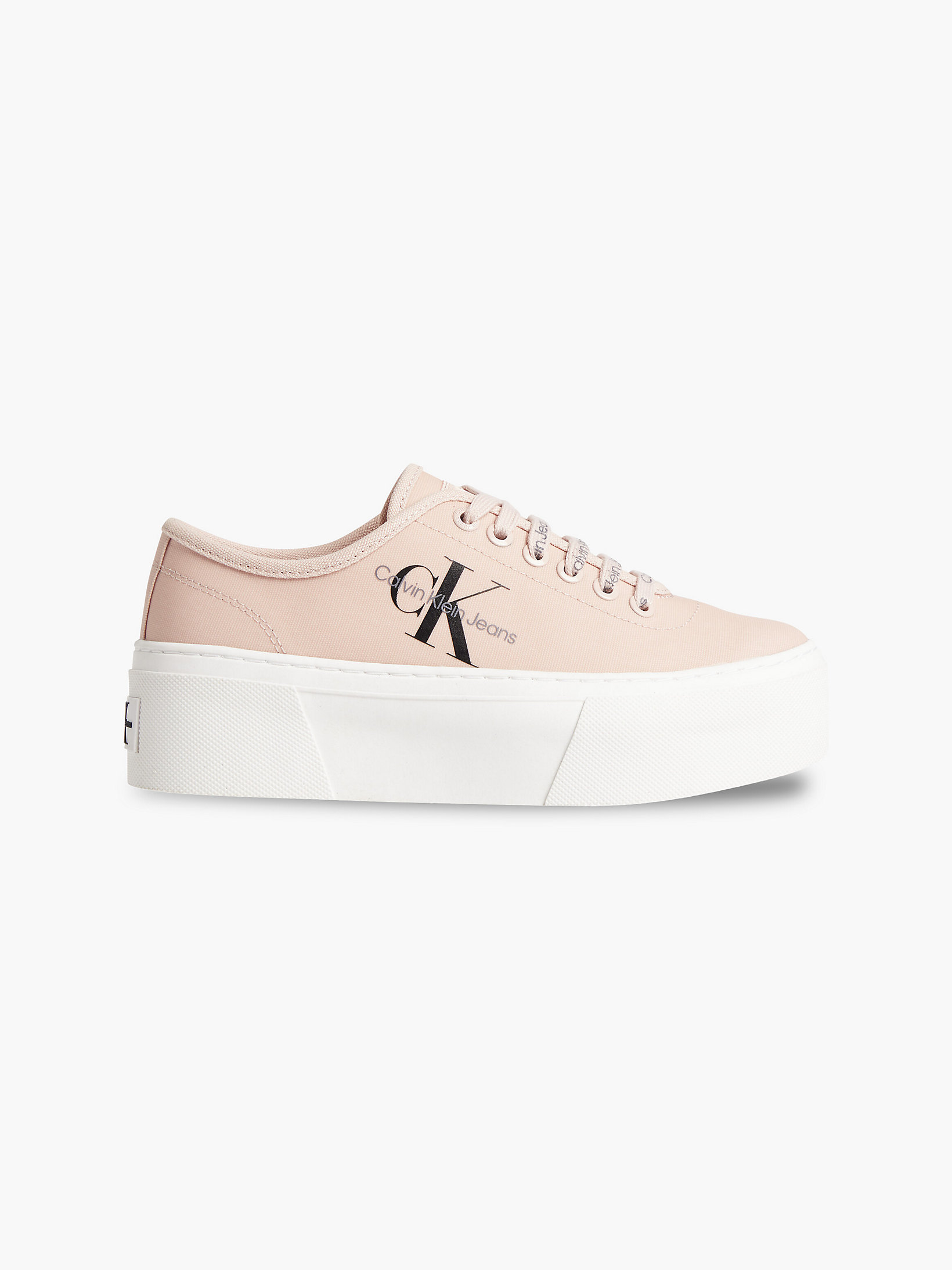 Pink Blush > Plateausneakers Van Gerecycled Canvas > undefined dames - Calvin Klein