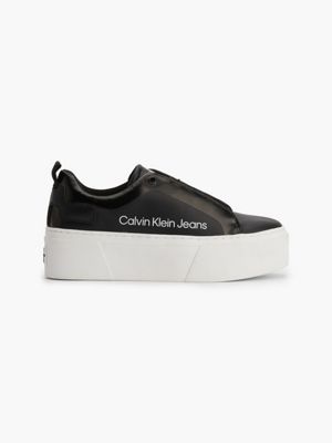 Leather Platform Trainers Calvin Klein® | YW0YW00768BDS