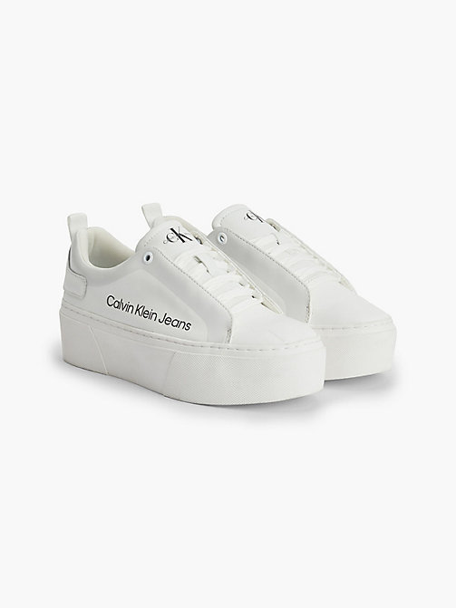 Scarpe da ginnastica da di Calvin Klein in Bianco 6% di sconto Donna Scarpe da Sneaker da Sneaker basse 