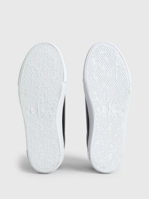 yinka leather platform trainer