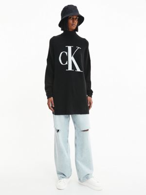 WHITE/PEACH Sneaker in pelle da donna CALVIN KLEIN JEANS