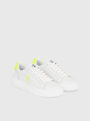 Calvin Klein Bianco Polyester Woman Sneaker