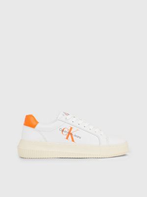 Calvin klein orange discount sneakers