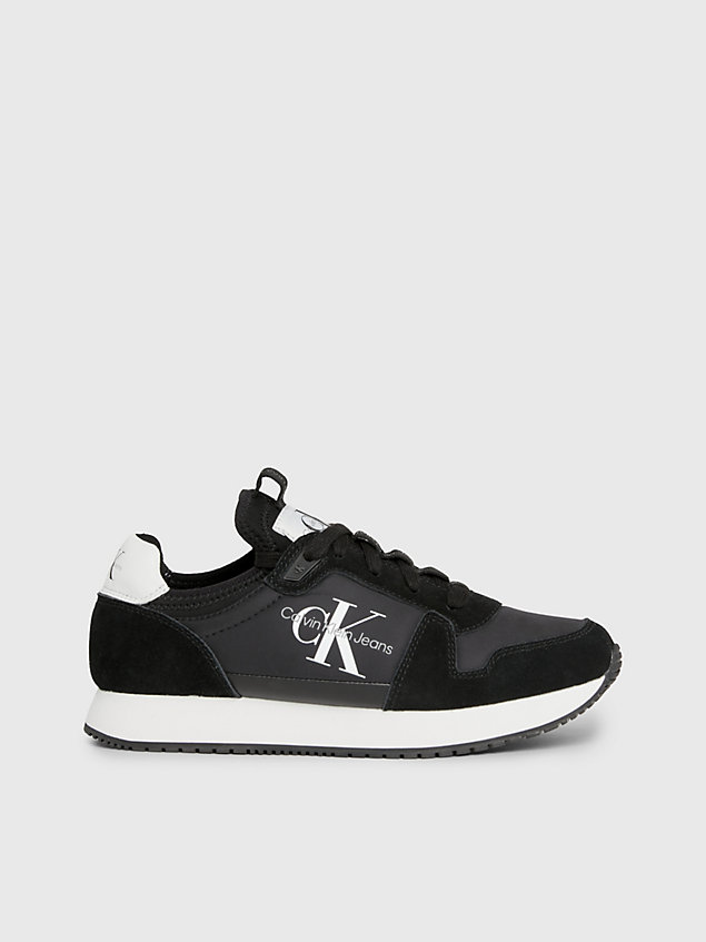 black suede trainers for women calvin klein jeans
