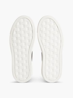 BLACK Leather Trainers for women CALVIN KLEIN JEANS