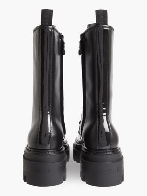 Leather Platform Boots Calvin Klein® | YW0YW00852BDS