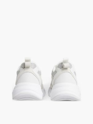 WHITE Sneaker in pelle da donna CALVIN KLEIN JEANS