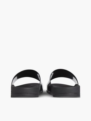 BLACK Logo Sliders for women CALVIN KLEIN JEANS