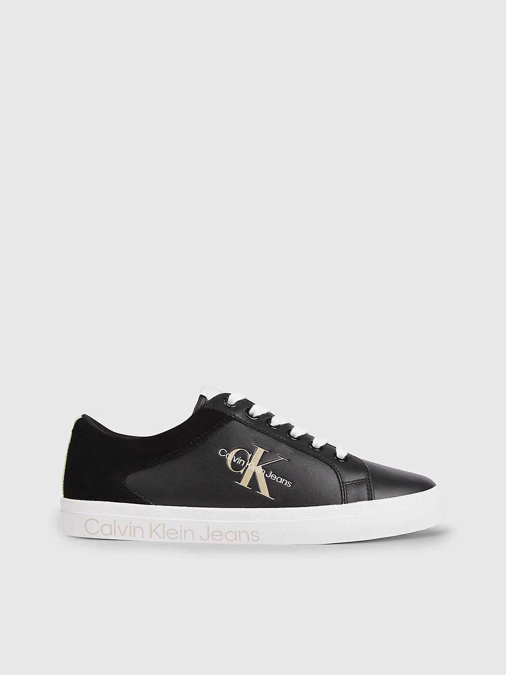 BLACK Leren Sneakers undefined dames Calvin Klein