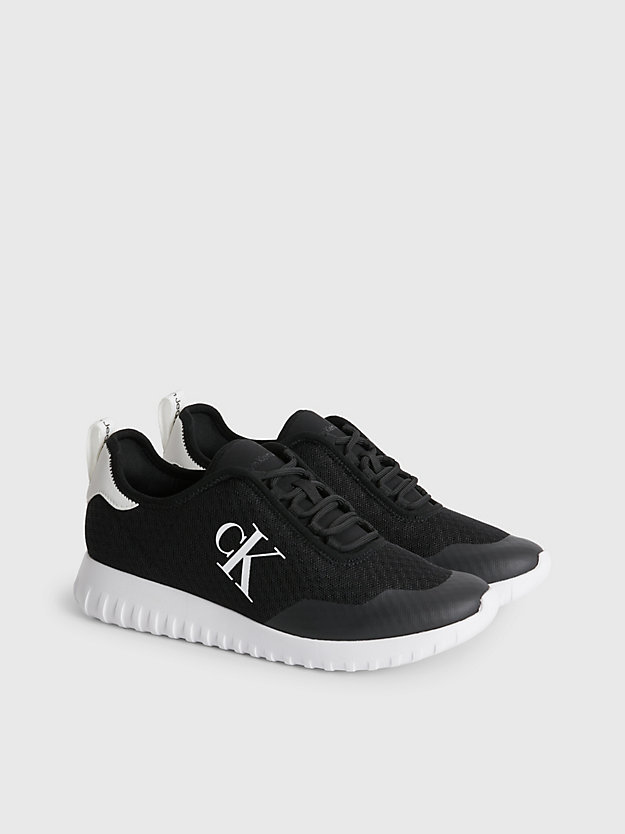 BLACK Recycled Mesh Trainers for women CALVIN KLEIN JEANS