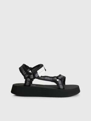 kijk in Paar Uitstekend Gerecycled mesh sandalen Calvin Klein® | YW0YW00969BDS