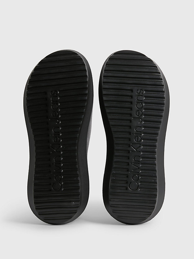 BLACK Recycelte Hybrid-Slippers für Damen CALVIN KLEIN JEANS
