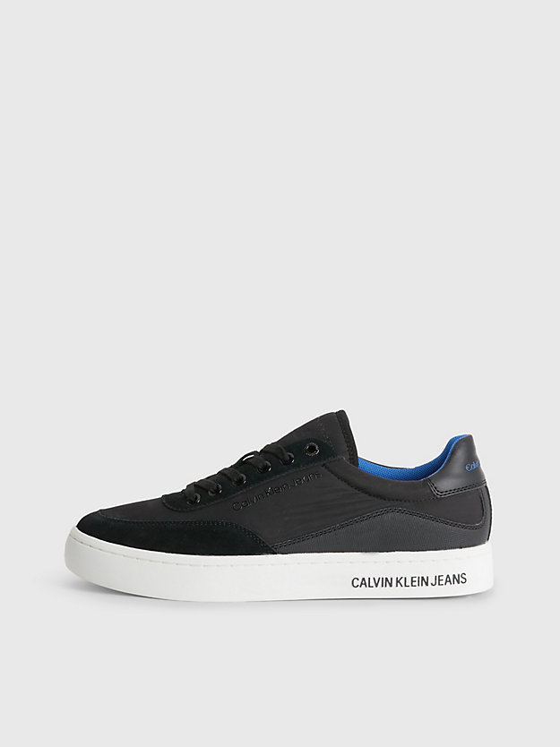 BLACK/IMPERIAL BLU Recycled Trainers for women CALVIN KLEIN JEANS