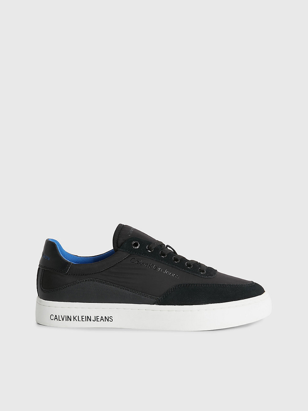 BLACK/IMPERIAL BLU Recycled Trainers undefined women Calvin Klein