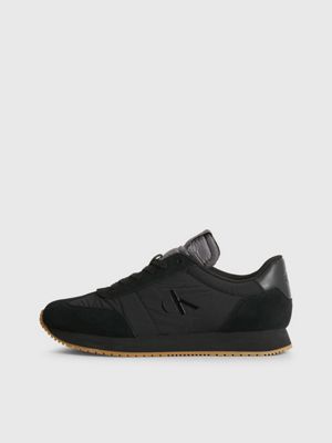 BLACK Sneakers aus Wildleder für Damen CALVIN KLEIN JEANS