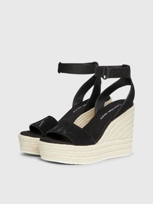 Calvin klein shop espadrille wedges