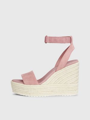 calvin klein bellemine espadrille wedge