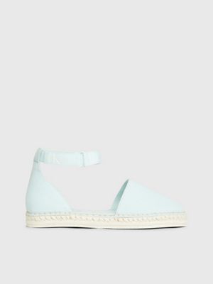 green canvas espadrille for women calvin klein jeans