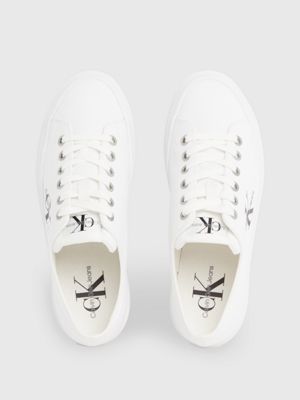 Canvas Platform Trainers Calvin Klein YW0YW01030YBR