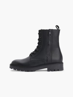 Leather Boots Calvin Klein® | YW0YW01035BDS