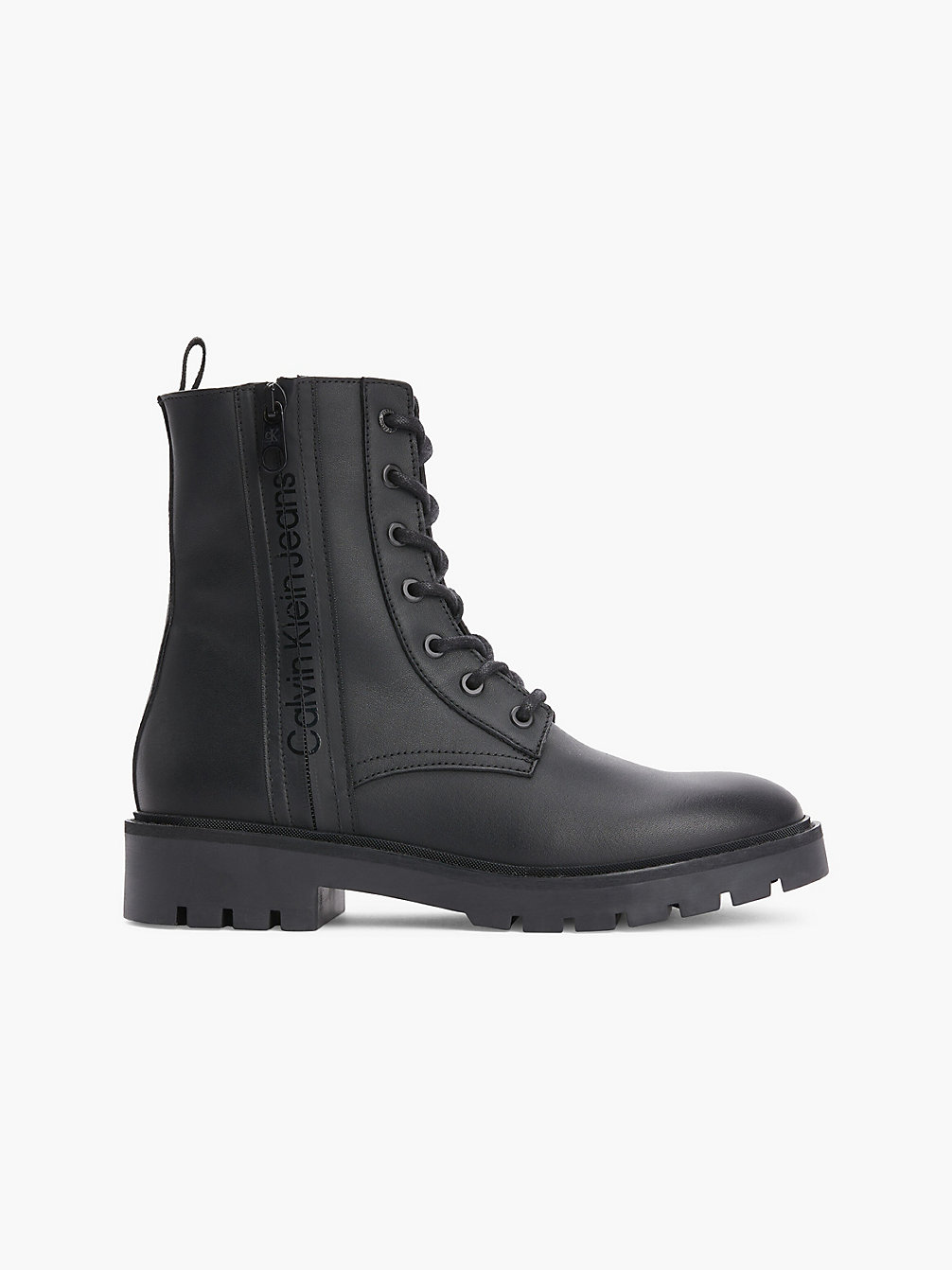 BLACK Leder-Boots undefined Damen Calvin Klein