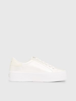 Calvin Klein Bianco Polyurethane Women Sneaker main image 1