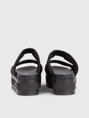 Recycled Platform Wedge Sandals Calvin Klein® | YW0YW01074BEH