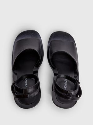Leather Heeled Sandals Calvin Klein® | YW0YW01077BEH