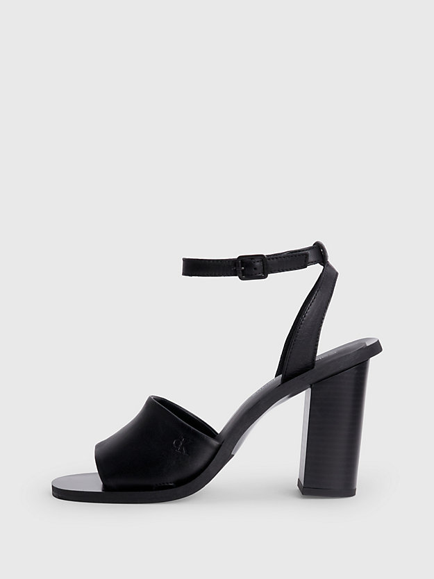 Leather Heeled Sandals Calvin Klein® | YW0YW01077BEH