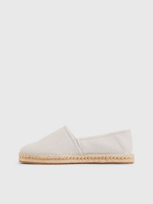 Calvin klein outlet espadrilles white