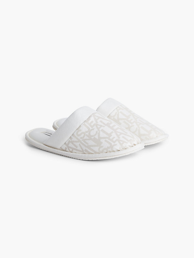 offwhite aop recycled slippers for women calvin klein jeans