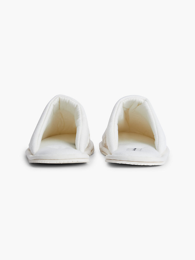OFFWHITE AOP Recycled Slippers for women CALVIN KLEIN JEANS