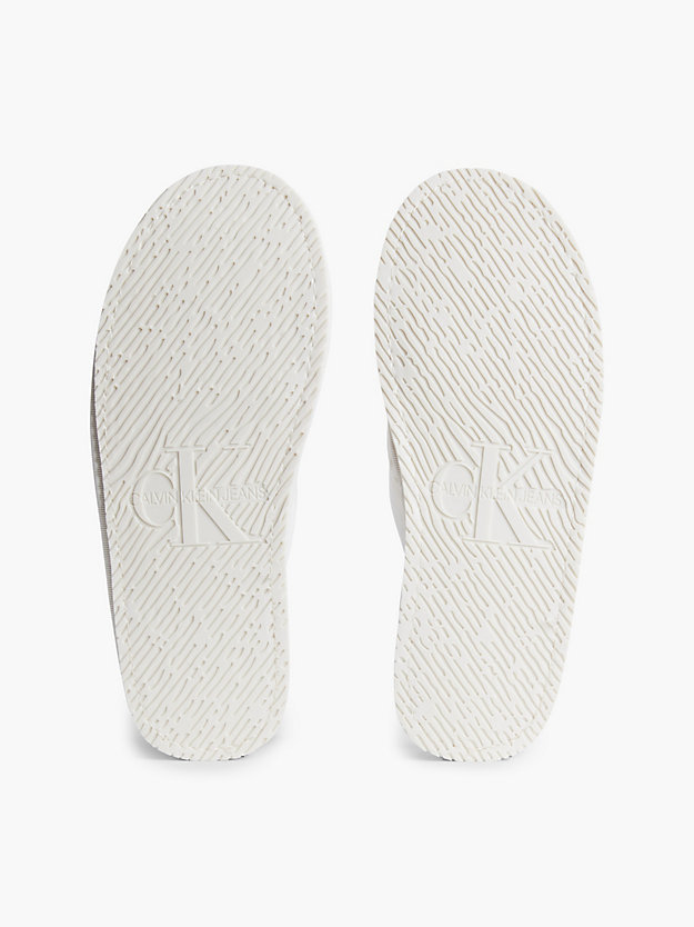 OFFWHITE AOP Recycled Slippers for women CALVIN KLEIN JEANS