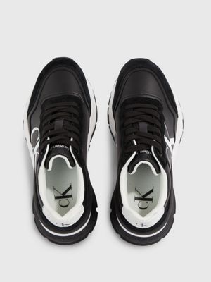 Calvin klein clearance leather chunky trainers