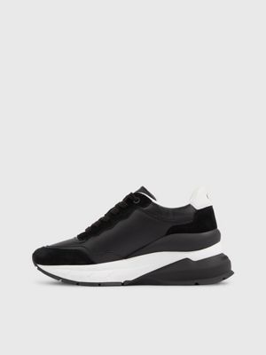 Black chunky runners online