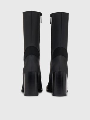 Calvin klein devlin box leather clearance boots