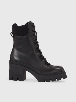 Calvin klein hot sale black boots