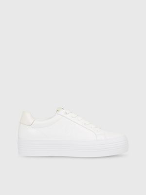 calvin klein white shoes womens
