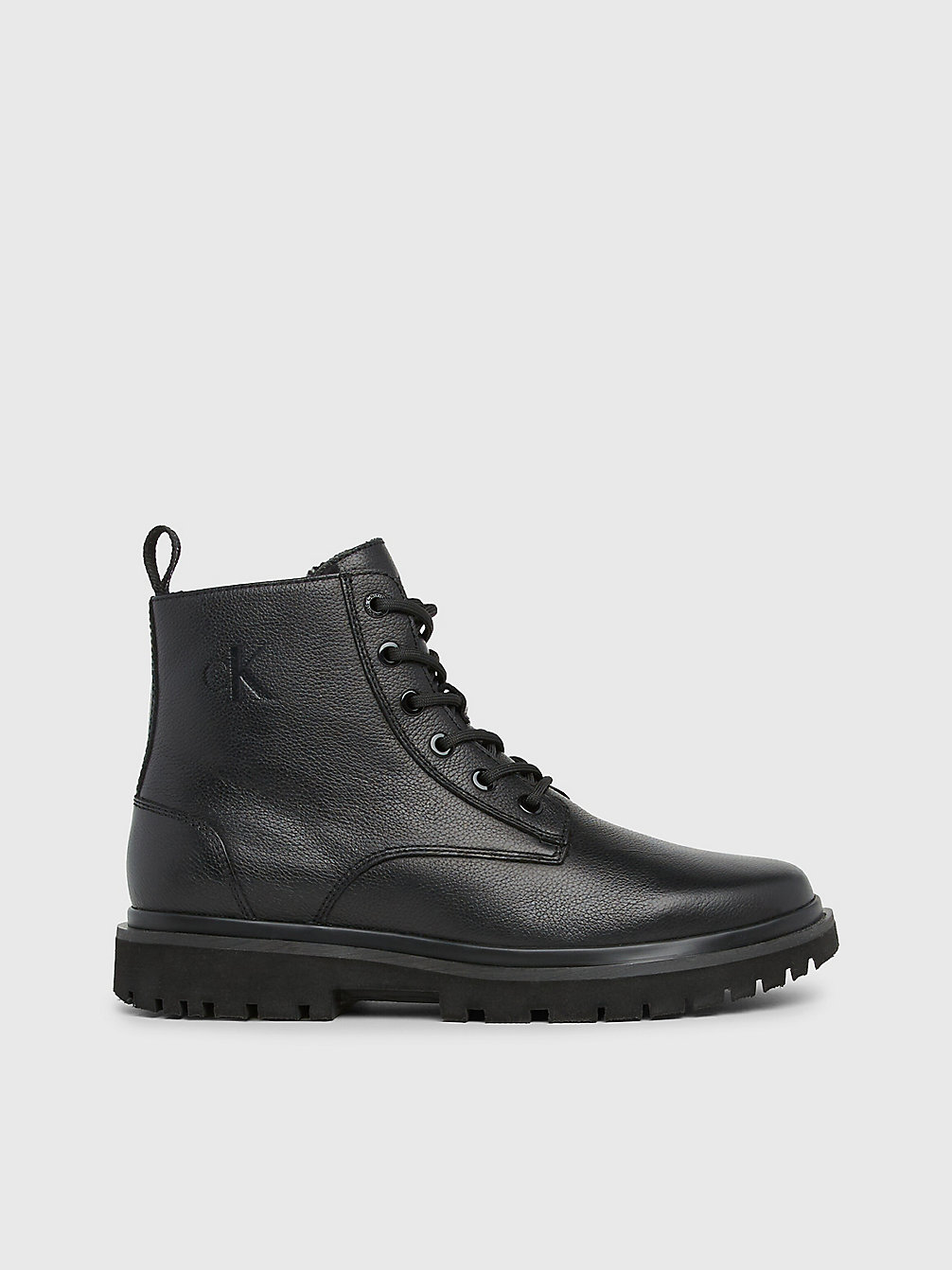 TRIPLE BLACK Leder-Boots undefined Damen Calvin Klein