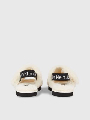 Faux Fur Slippers Calvin Klein YW0YW011580LA