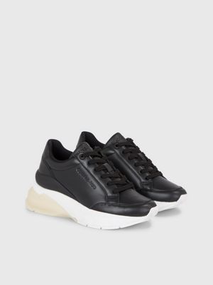 Sneakers dames met discount sleehak