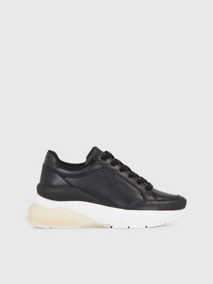 Calvin klein wedge store trainers