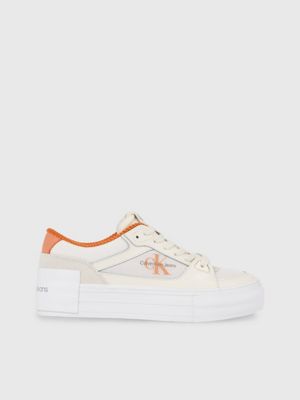 Leather Platform Trainers Calvin Klein® | YW0YW011740LF