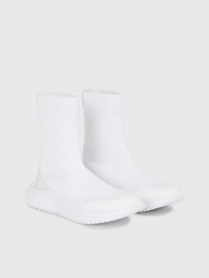 Sock on sale sneaker white