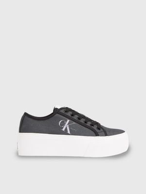 Calvin klein jeans zolah canvas trainers hotsell