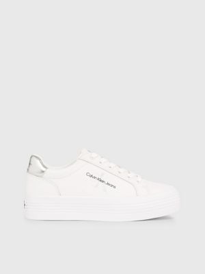 Leather Platform Trainers Calvin Klein® | YW0YW01222YBR