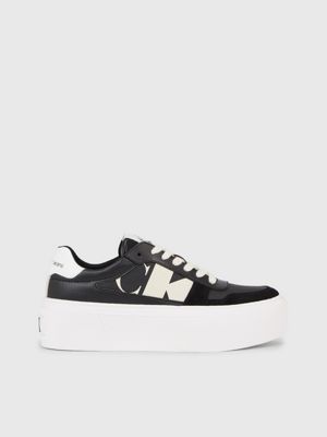 Suede Platform Trainers Calvin Klein YW0YW0122701D