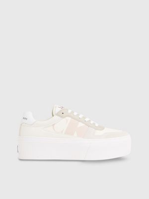 Suede best sale platform trainers