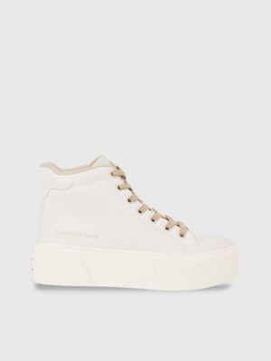 Calvin klein deals high top trainers